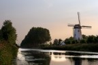 Windmill on river Windmill on river