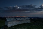 Uno panorama notturno sui Lessini