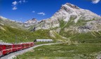 il trenino del Bernina il trenino del Bernina