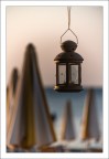 L'alba del 19 agosto, Bagni Vittoria Celle ligure, una lanterna.