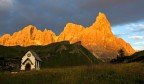 Tramonto sulle Pale di San Martino