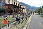 Ex stazione ferroviaria trasformata in punto di ristoro per pista ciclabile sul vecchio tracciato dei binari. Consigli e critiche sempre ben accetti.