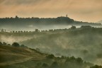 Prime luci su Pienza Prime luci su Pienza