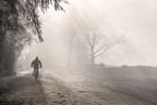 pedalando nella nebbia pedalando nella nebbia