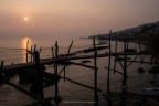 Una sera ad ammirare i trabocchi... Una sera ad ammirare i trabocchi...