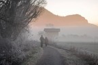 una fredda mattina d'inverno