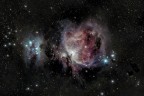 Grande nebulosa di Orione e Running man Grande nebulosa di Orione e Running man