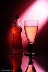 Bicchiere e bottiglia Bicchiere e bottiglia