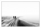 Mare d'inverno:passeggiata in riva Mare d'inverno:passeggiata in riva