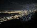 Una camminata notturna ti lascia sempre con delle forti emozioni, anche perch il paesaggio cambia completamente.