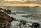 Tramonto.Calafuria..molto agitato.. Tramonto.Calafuria..molto agitato..
