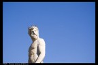 Statua di Nettuno in Piazza della Signoria a Firenze