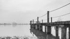 Il pontile nella palude..
