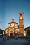 Fotografia analogica raffigurante Piazza San Magno, il cuore di Legnano