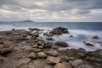 Il lido di Orr in una fredda giornata invernale