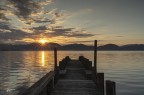 Al sorgere del sole.. Lago Puccini. Al sorgere del sole.. Lago Puccini.