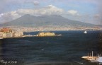 Napoli - Vesuvio e Castel dell'Ovo Antico Napoli - Vesuvio e Castel dell'Ovo Antico