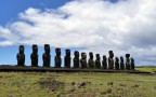 Per concludere con il Cile, propongo un reportage dellIsola di Pasqua. Famosa per i moai, a me ha colpito soprattutto per la sua atmosfera particolare. Si pensi che  unisola piccolissima (pi piccola dellIsola dElba per avere unidea) sperduta nel mezzo dellOceano Pacifico, a cinque ore di aereo da Santiago.  un territorio brullo, senza alberi, ma laria che vi si respira  davvero magica. 
La prima parte delle foto riguarda i moai, la seconda la natura.