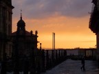 Controluce al tramonto - Santiago de Compostela