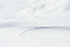 Sciare in solitudine immersi nella neve