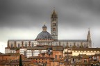 Ieri era una giornata orribile in Toscana per uscire, ma essendo una delle prime "gialle" ho deciso comunque di fare una scappata a Siena