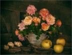 Vaso con rose