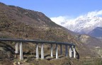 Viadotto per il Frejus.
Purtroppo si notano i cavi dell'alta tensione.