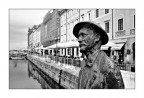 Trieste statua di Joyce Trieste statua di Joyce