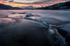 | Sunrise on ice |