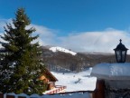 la neve il silenzio, il cielo azzurro ed il silenzio tutto intorno