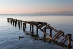 L'ora del tramonto sul lago di Garda L'ora del tramonto sul lago di Garda