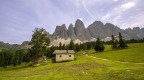 Fienagione in alta montagna