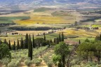 Vista da Pienza verso la Val d'Orcia