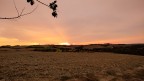tramonto in collina tramonto in collina