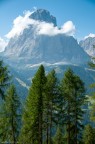 Sassolungo visto dall'alpe di Siusi