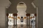 Portico laterale della Grande Moschea dello Sceicco Zayed, Abu Dhabi