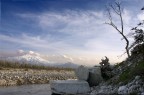 il monte bisalta, visto dal lungo gesso cuneo