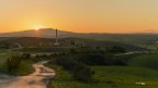 Nel silenzio sorge il sole sull'infinita colonna. Lajatico Nel silenzio sorge il sole sull'infinita colonna. Lajatico