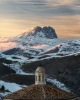 Corno grande del Gran Sasso 
Vista da Rocca Calascio