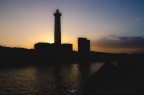 Faro al tramonto