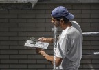 man at work