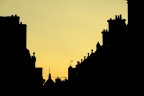 Silhouette al tramonto Silhouette al tramonto