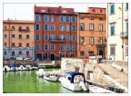 Livorno: nel quartiere detto 'Venezia nuova'. Luglio 2023