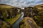 Fjaorrgljufur canyon