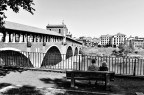 Pavia, vista sul Ponte Coperto, Agosto 2022