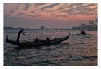 Ora del tramonto sul Bacino di San Marco. Venezia, Dicembre 2023