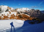 Autoritratto alpino con ombra