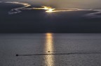 un tramonto triestino fra i pi strani che abbia mai visto