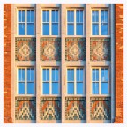 Palazzo Aedes: particolare architettonico Palazzo Aedes: particolare architettonico