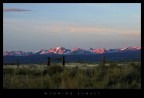 Wyoming Sunset Wyoming Sunset